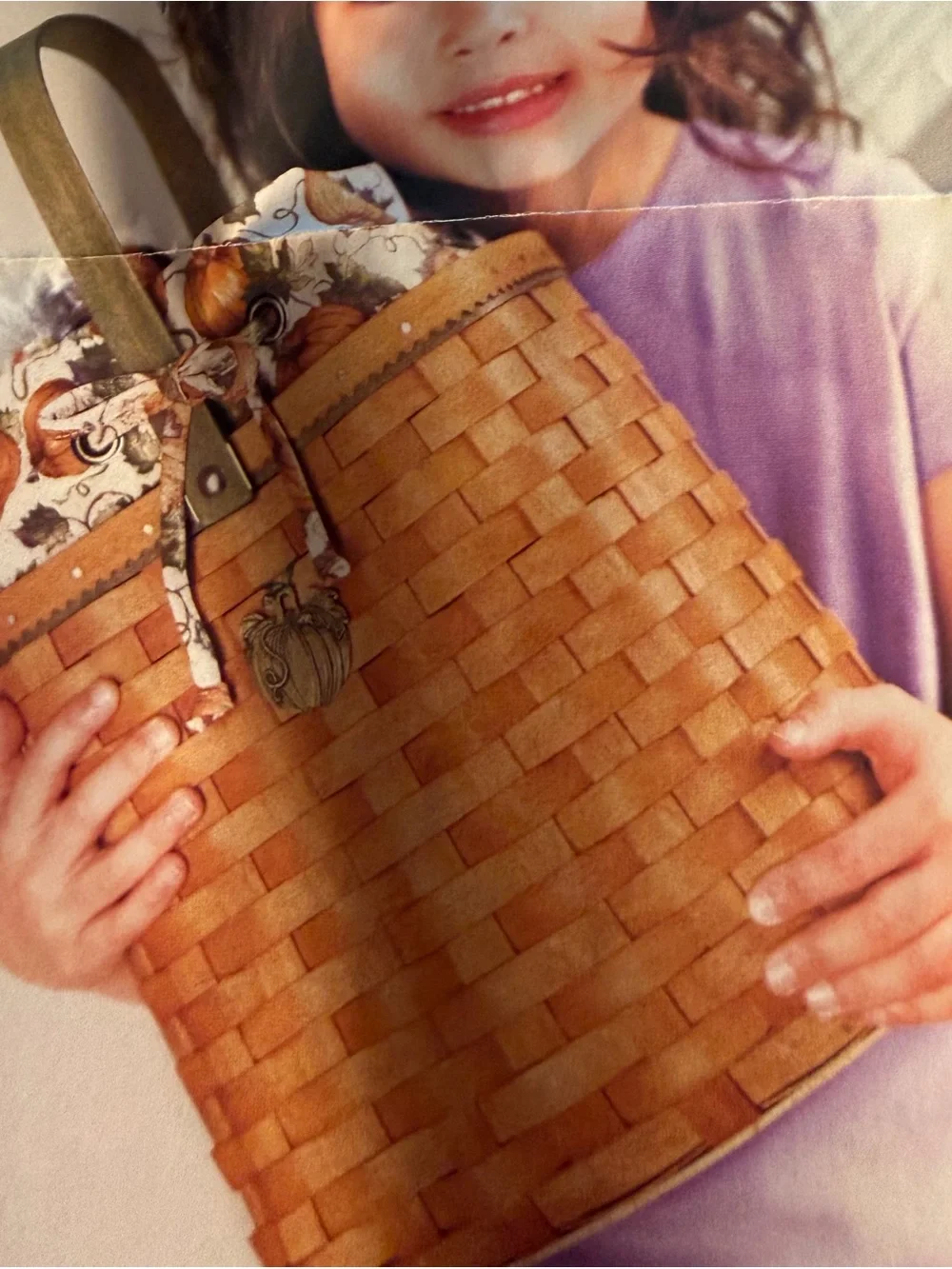 LONGABERGER 2003 AUTUMN TOTE SET